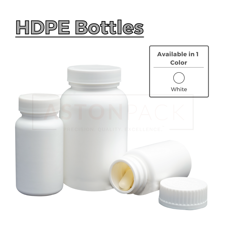 HDPE Tablet Packer Bottle