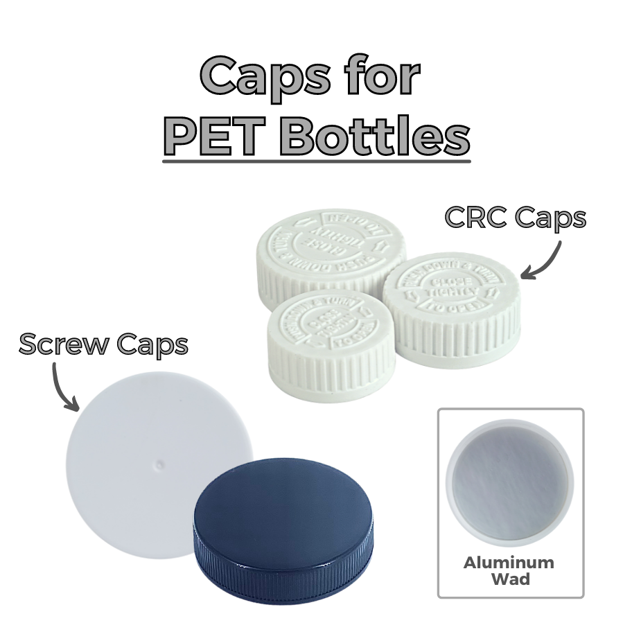 Caps for PET Bottles